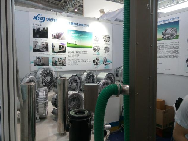 納西德機(jī)電參加2015年中國(guó)玻璃展